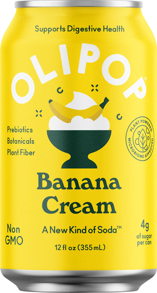 Olipop Banana Cream